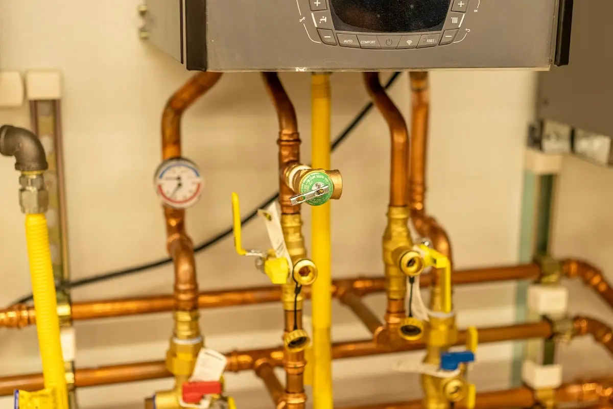 Licensed technician providing Water Heater Installation for a homeowner in Albemarle