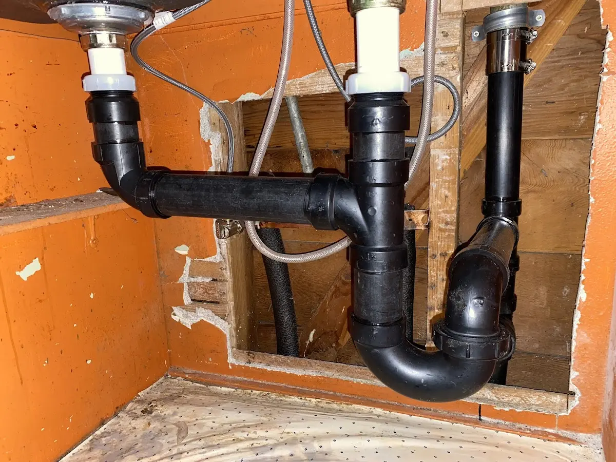 Professional Repiping Services equipment and tools on the job in Albemarle